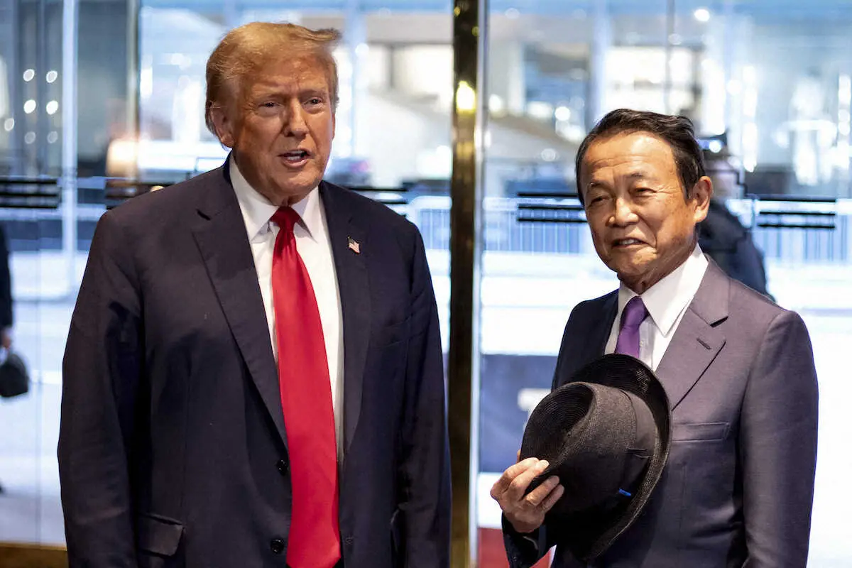 【画像・写真】風間晋氏　麻生太郎氏がトランプ氏と会談「映像を撮らせたところに僕は凄く興味…キングは俺だと」