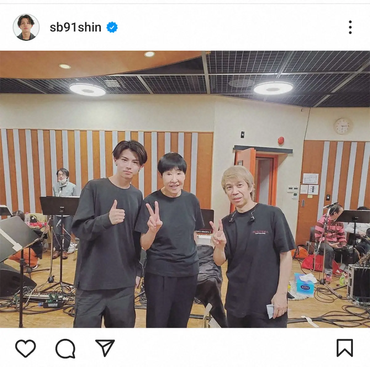 【画像・写真】木本慎之介　父・西城秀樹さんと縁ある大物歌手のリハに“参加”「勉強になりました」と感謝