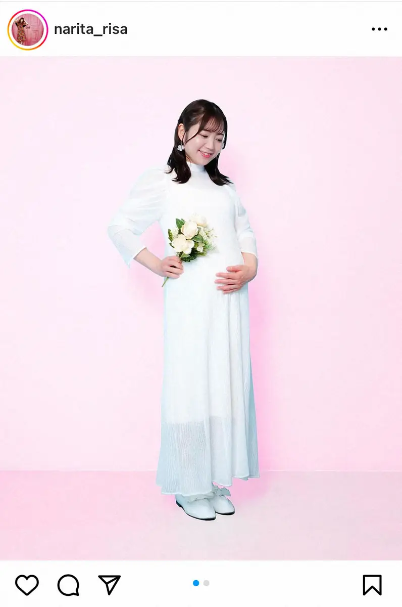 【画像・写真】AKB“初期メン”成田梨紗　第1子妊娠を報告「新しい命を授かりました」出産は「夏頃を予定」