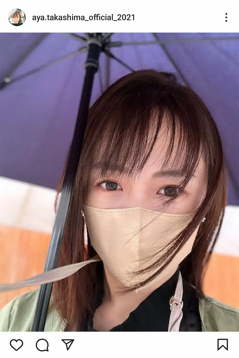 【画像・写真】高島彩のインスタグラム（@aya.takashima_official）から