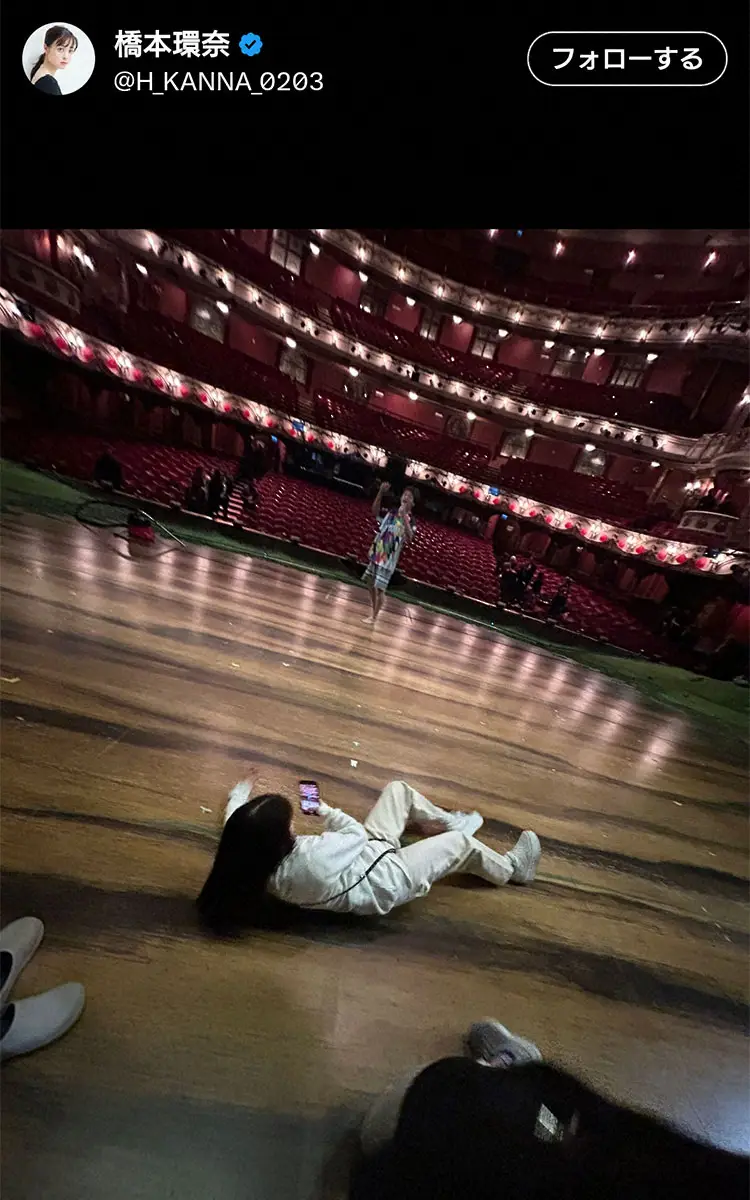 【画像・写真】おばたのお兄さん　橋本環奈撮影の大ジャンプ姿披露　大盛況「千と千尋の神隠し」ロンドン公演本初日報告