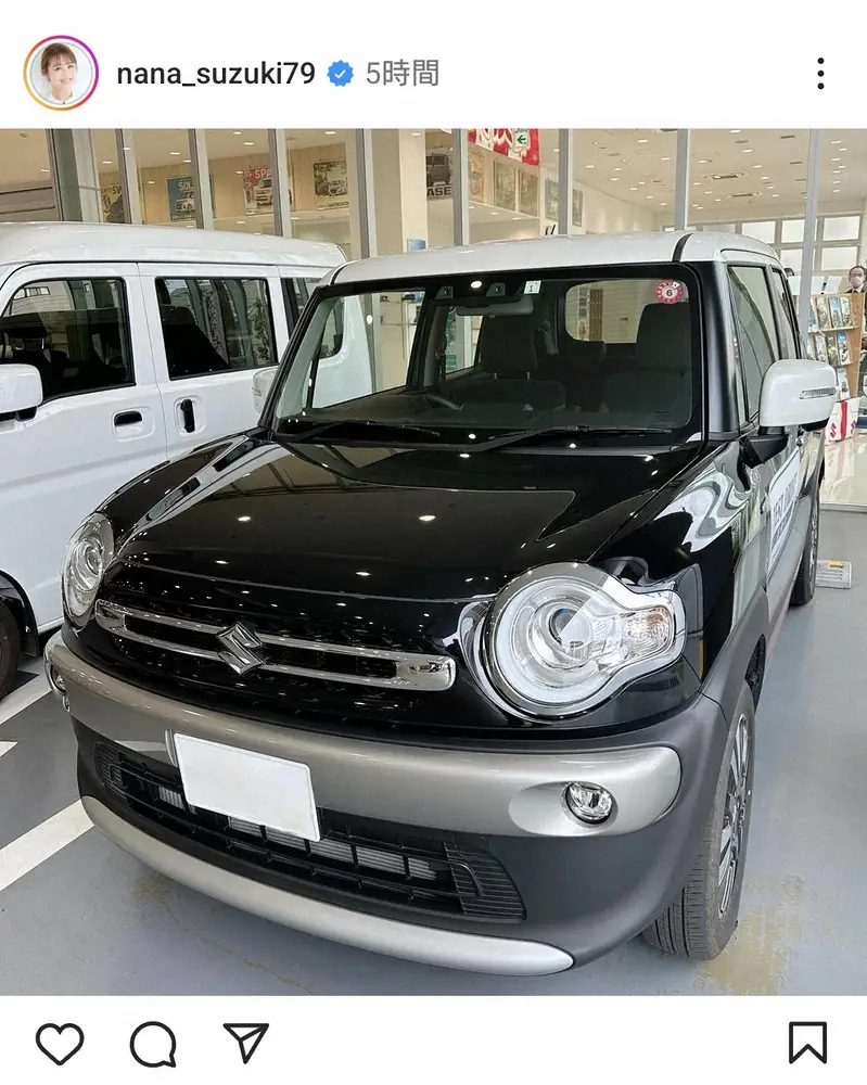 【画像・写真】鈴木奈々　「車買いましたー」「可愛くてお気に入り」お披露目に「カワイくてカッコイイ」「賢い買い物」