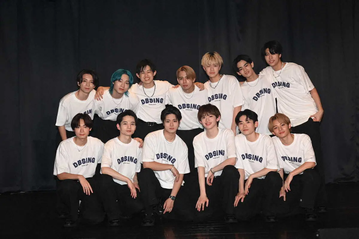 【画像・写真】13人組ボーイズグループDBSing　新メンバー＆新曲お披露目　年末には過去最大規模のライブ開催決定