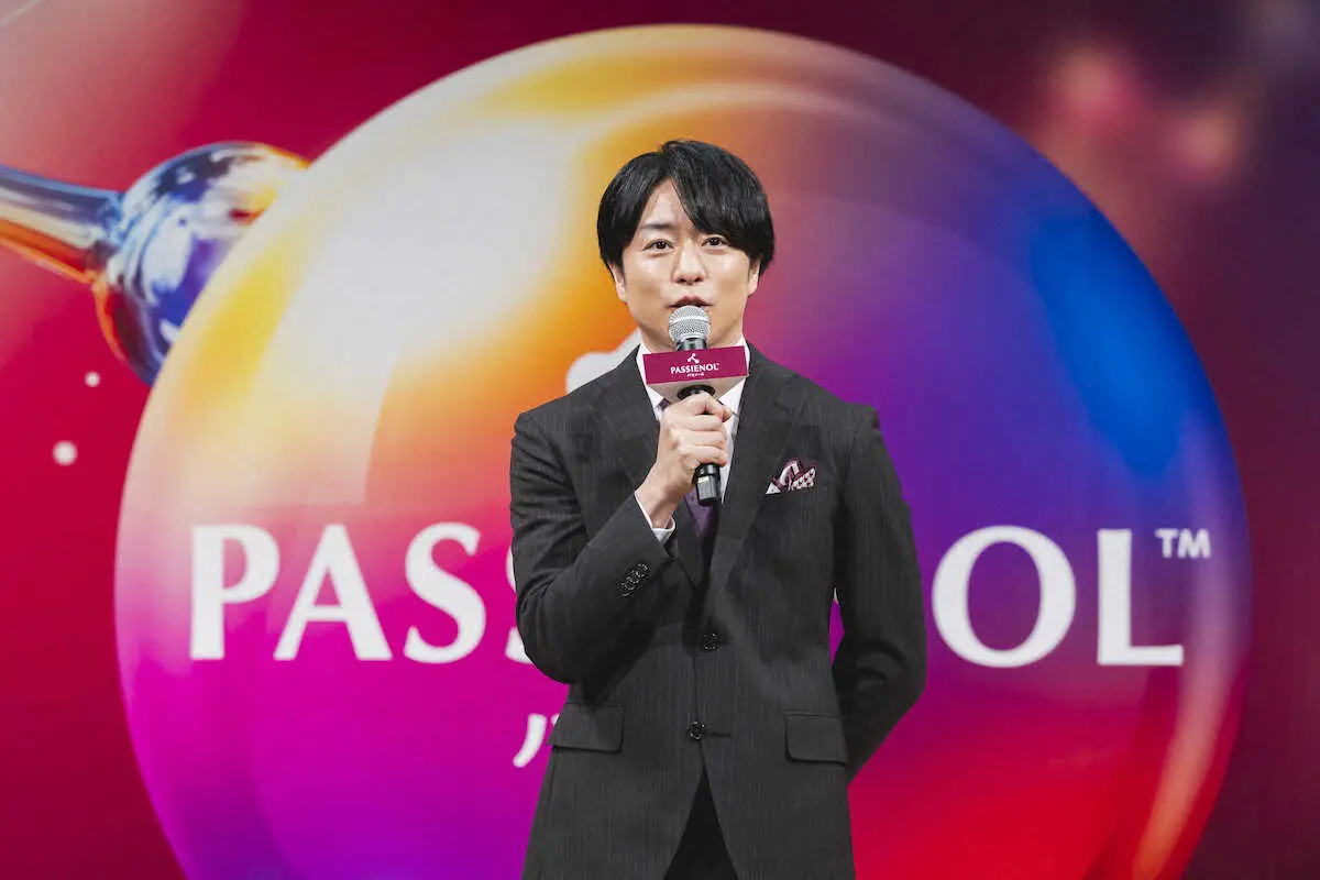 【画像・写真】櫻井翔　「ジム通い」で定期的に運動　森永製菓新プロジェクト発表会