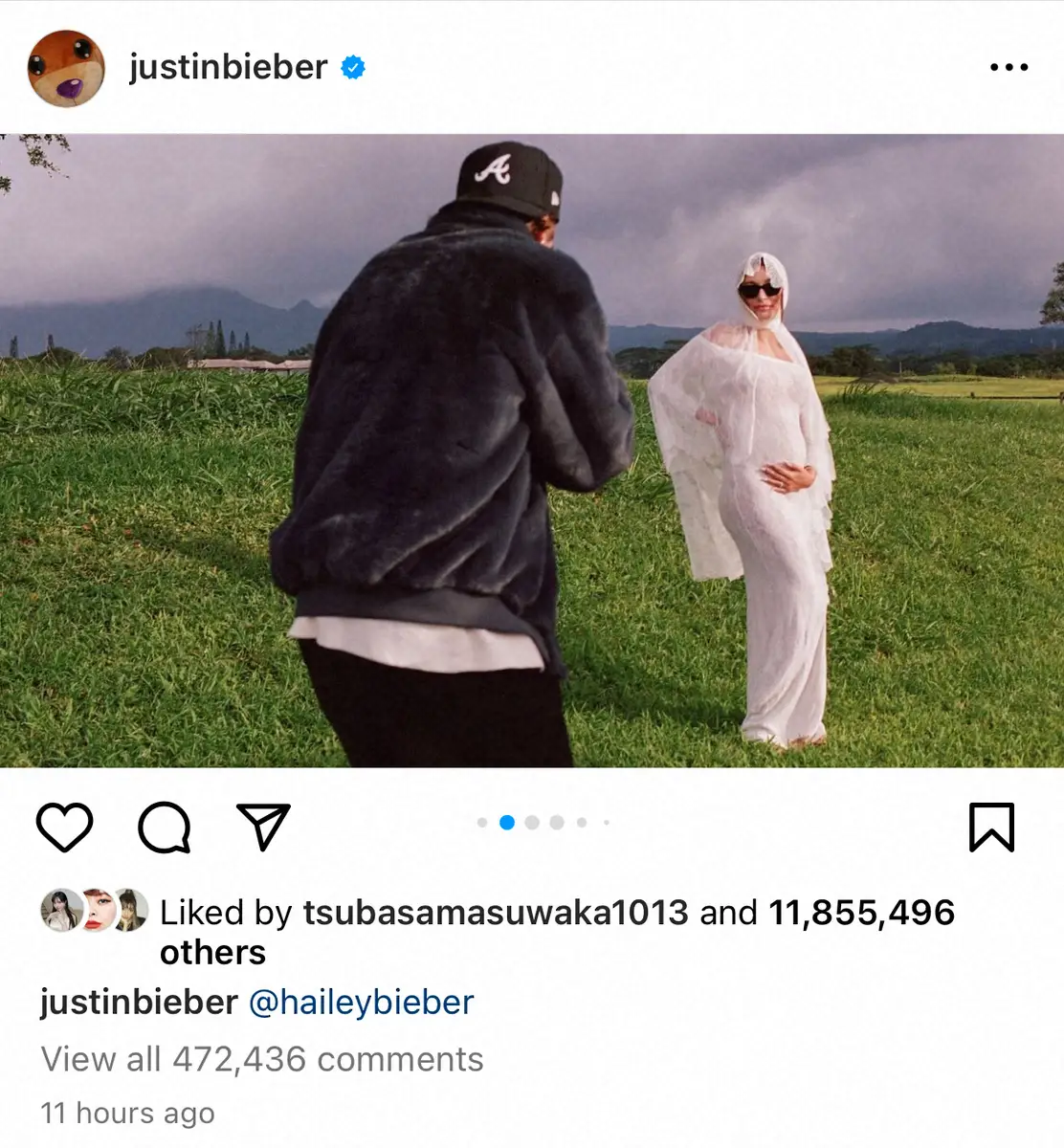 【画像・写真】J・ビーバー父になる！　妻のヘイリーが第1子妊娠　祝福の声「待ちきれない！」「ベイビー・ビーバー」