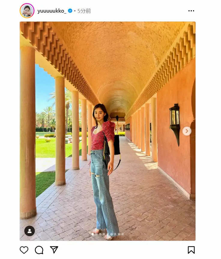 【画像・写真】新木優子、異次元のスタイルが際立つ私服姿披露　あまりの美しさに「プリンセスすぎかわいい」の声