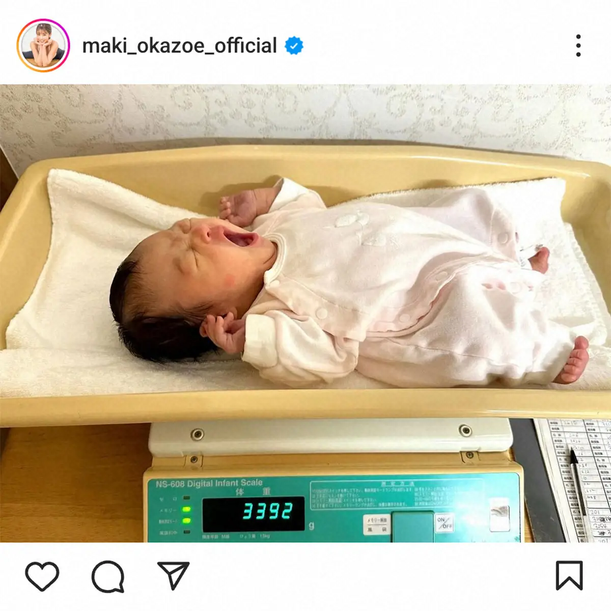 【画像・写真】岡副麻希公式インスタグラム（＠maki_okazoe_official)から