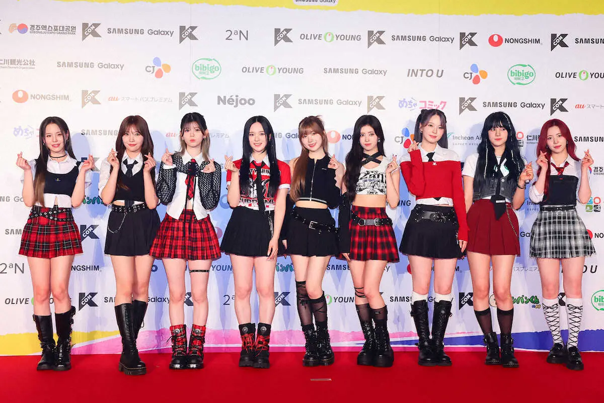 【画像・写真】KCON2日目　NiziU大接近　「皆さんのもう少し近くに近づいてみたいな」