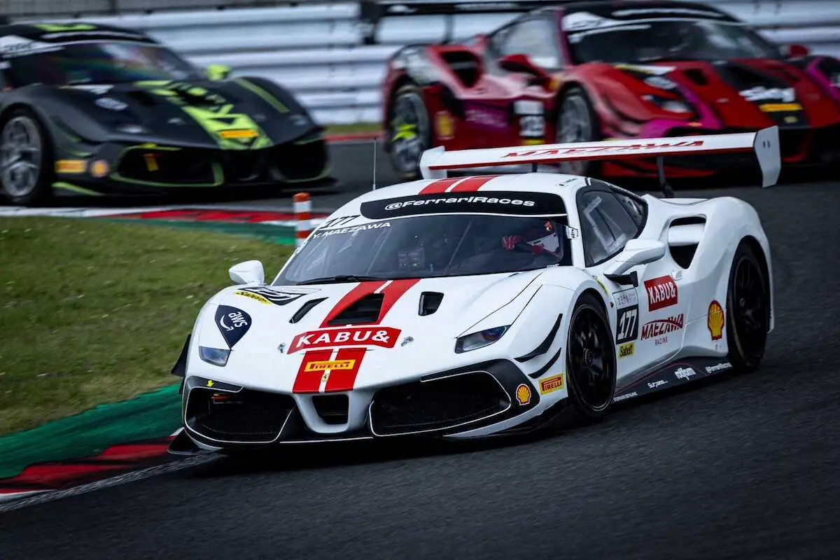 【画像・写真】前澤友作氏が優勝　カーレース「フェラーリ・チャレンジ・ジャパン」初出場初V