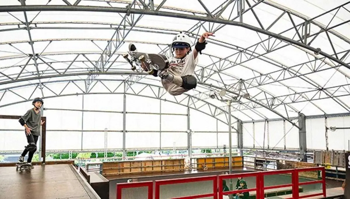 【画像・写真】小4スケーター河上恵蒔　「GoPro」プロ追加選手に抜てき「カッコよく撮ってもらえるように」