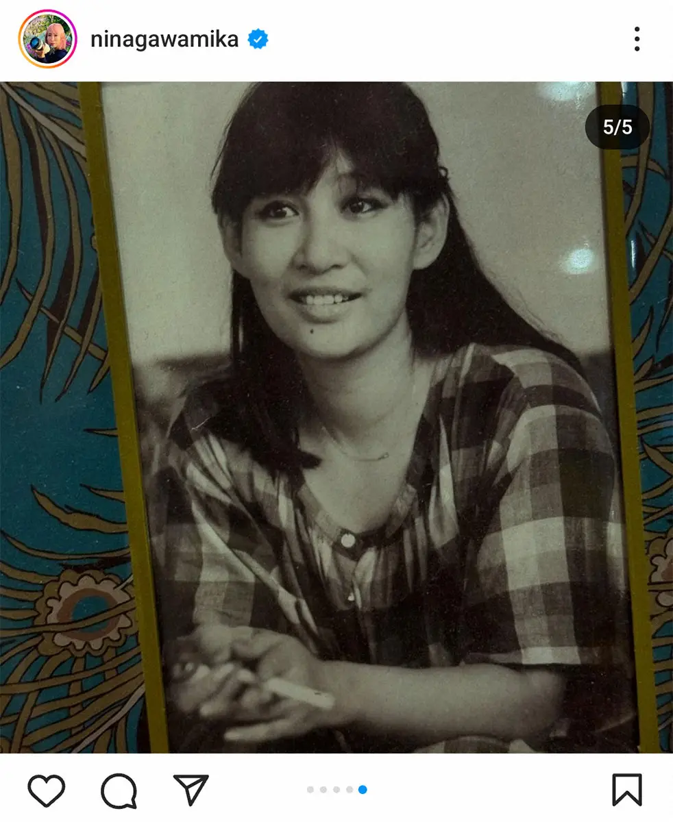 【画像・写真】蜷川実花さん　実家に飾ってある元女優の母の写真を見てしみじみ「それにしても母美人さん」