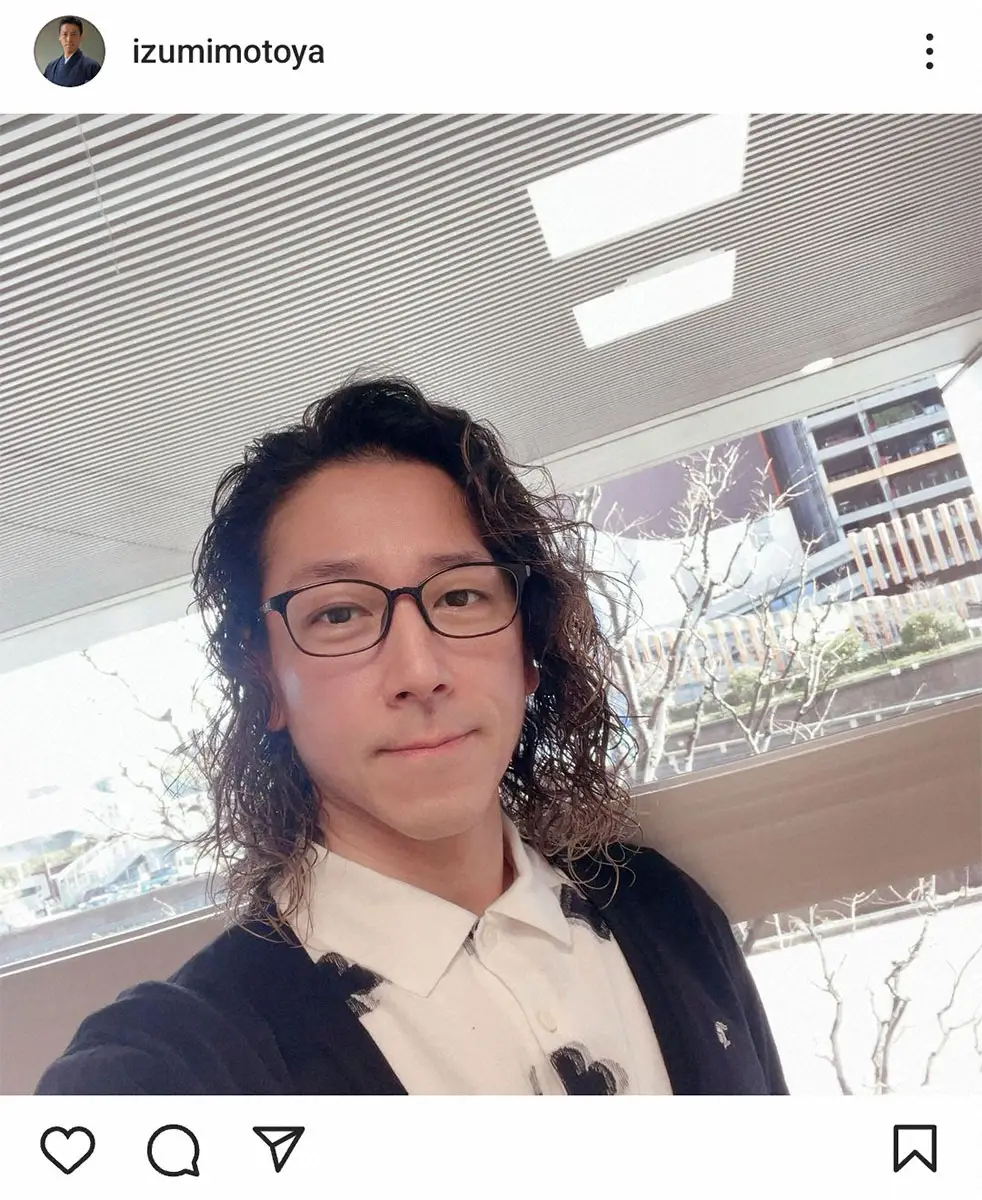 【画像・写真】和泉元彌　激変姿にアンガ田中「すごい髪形ですね」あのちゃん「ラーメンマンみたい」