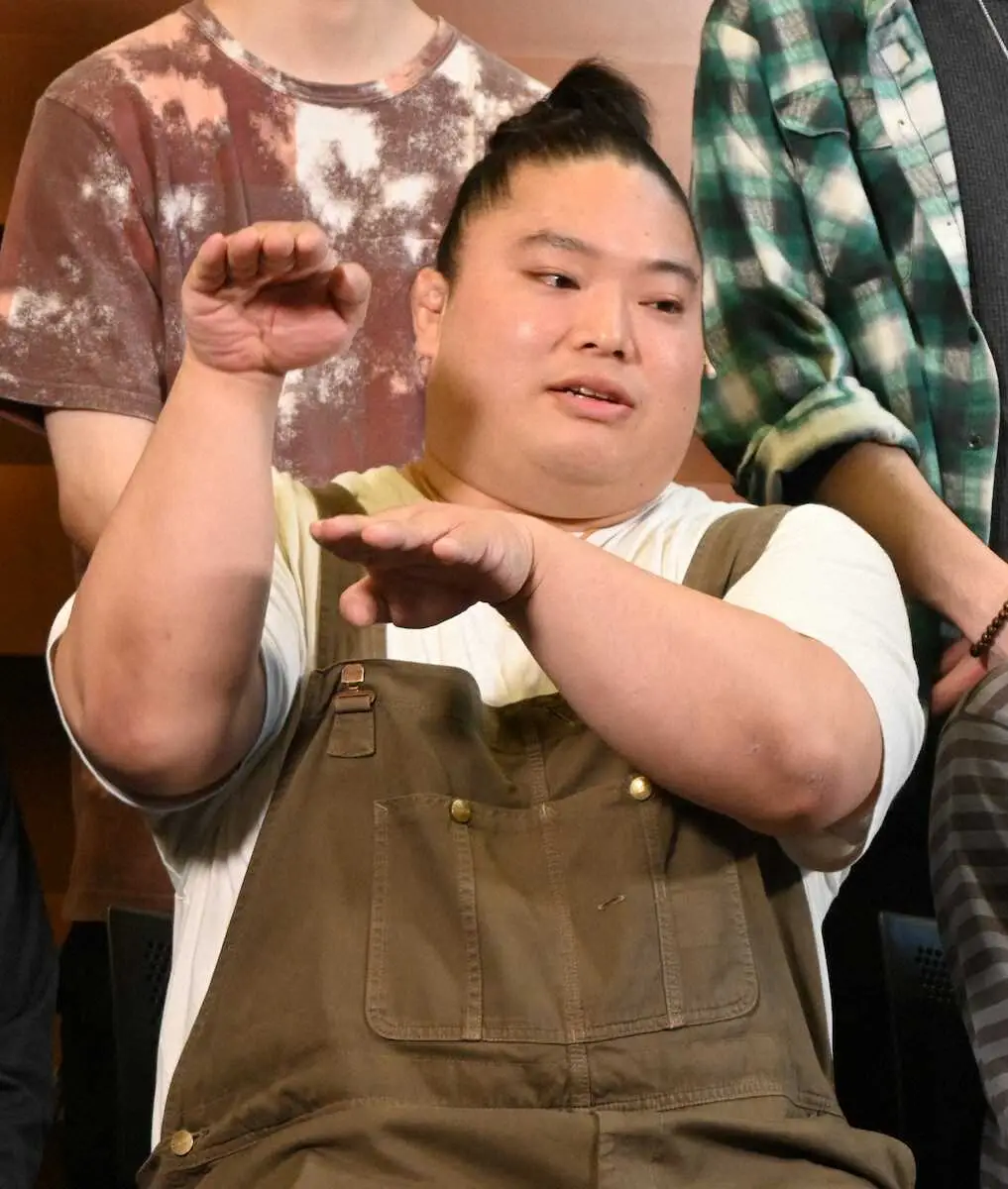 【画像・写真】「VIVANT」富栄ドラム　待望の初舞台！「役者人生をかけて本気で」芝居は「相撲と同じ」