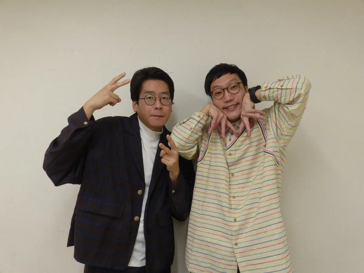 【画像・写真】「男性ブランコ」の（左から）浦井のりひろ、平井まさあき