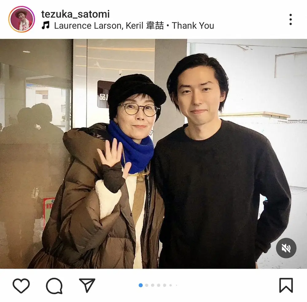 【画像・写真】手塚理美　次男・日南人が突然「俳優になりたいって言い出して」　昨年倉本聰氏作・監修作品で舞台デビュー