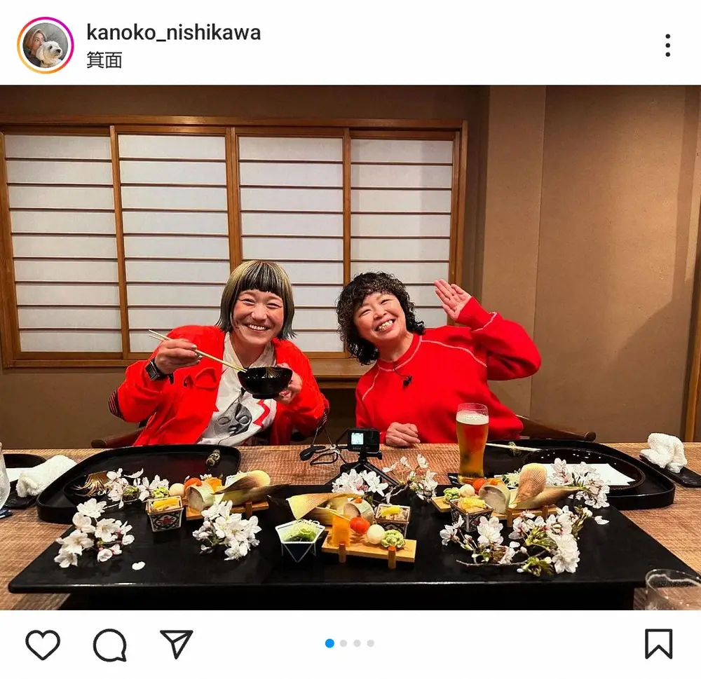 【画像・写真】ヒヤリ！西川かの子、女子会ロケで撮影中断の緊急事態「ディレクター判断でカットしてますけど危険な音が」