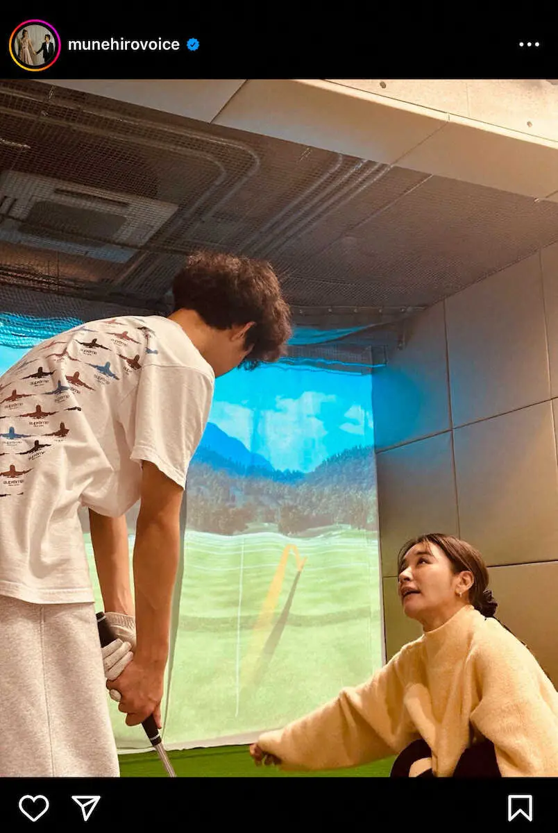 【画像・写真】鈴木紗理奈「ハマって欲しくて…」　息子にゴルフ熱血指導！？教育方針は「ダメなところ指摘するより…」