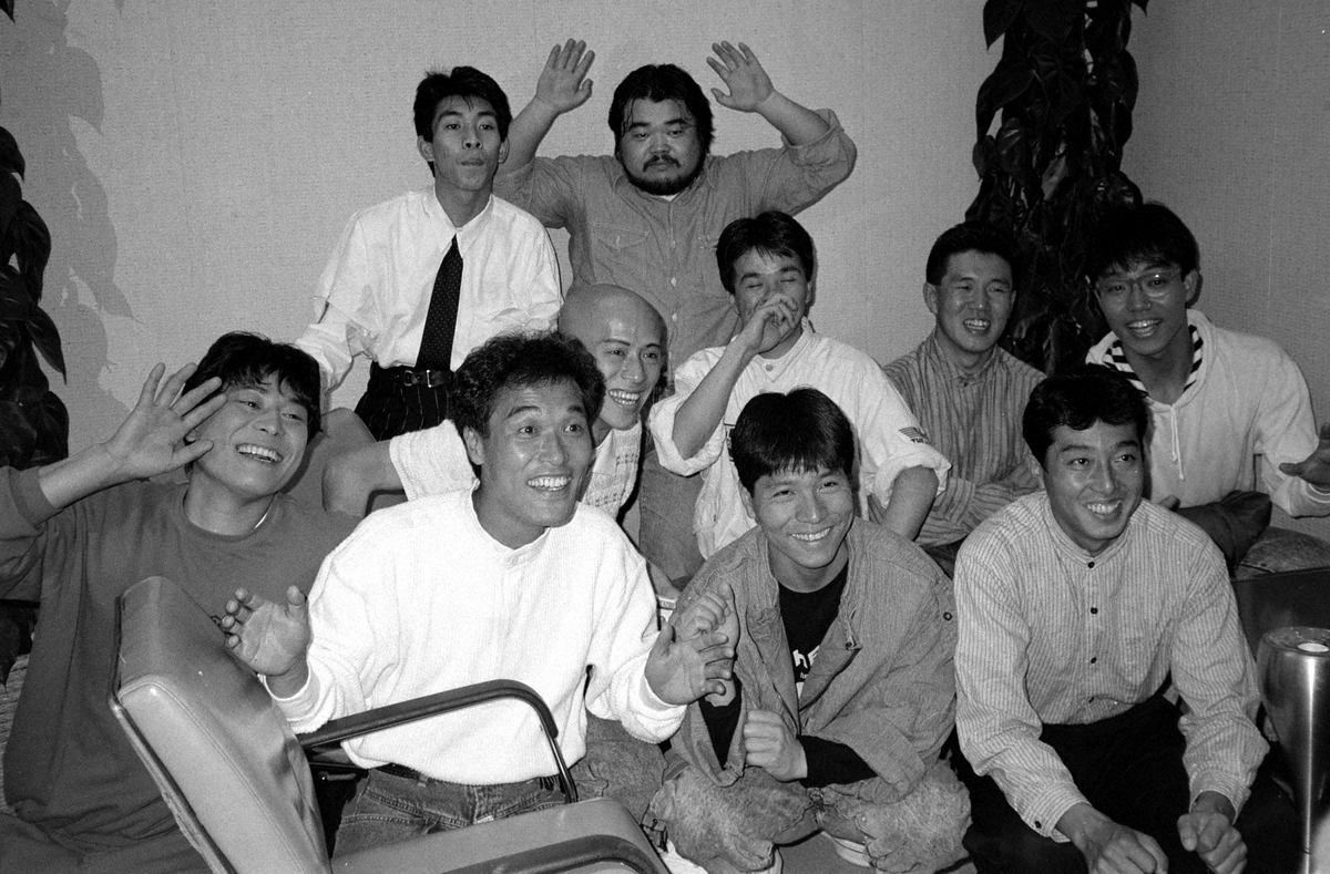 みんな若い！そのまんま東（前列左から2人目）や松尾伴内（同3人目）ら勢ぞろいしたたけし軍団（1987年撮影） ― スポニチ Sponichi ...