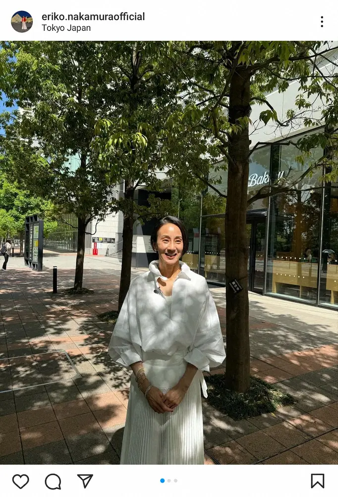 【画像・写真】中村江里子「数十年ぶりの再会」　同世代女優との2ショットに「二人とも綺麗なまま」「大好き」の声