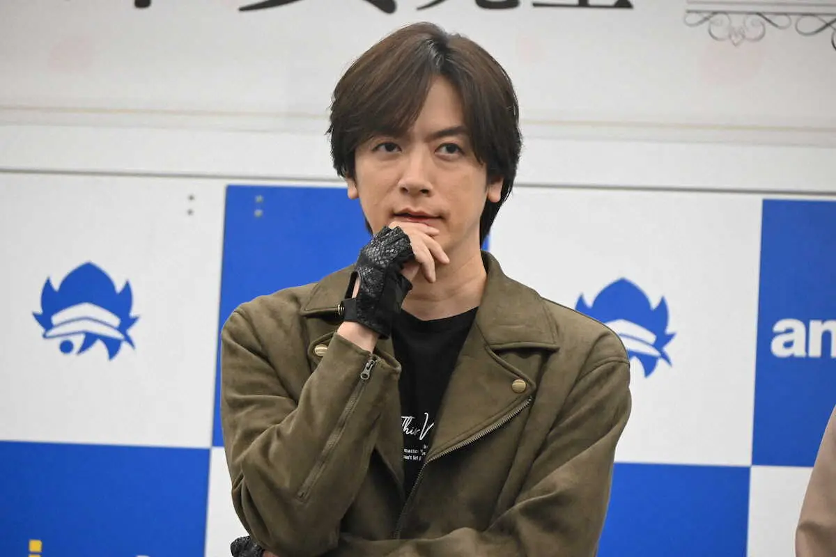 【画像・写真】“DAI語”を求められ考えるDAIGO（撮影・小渕　日向子）