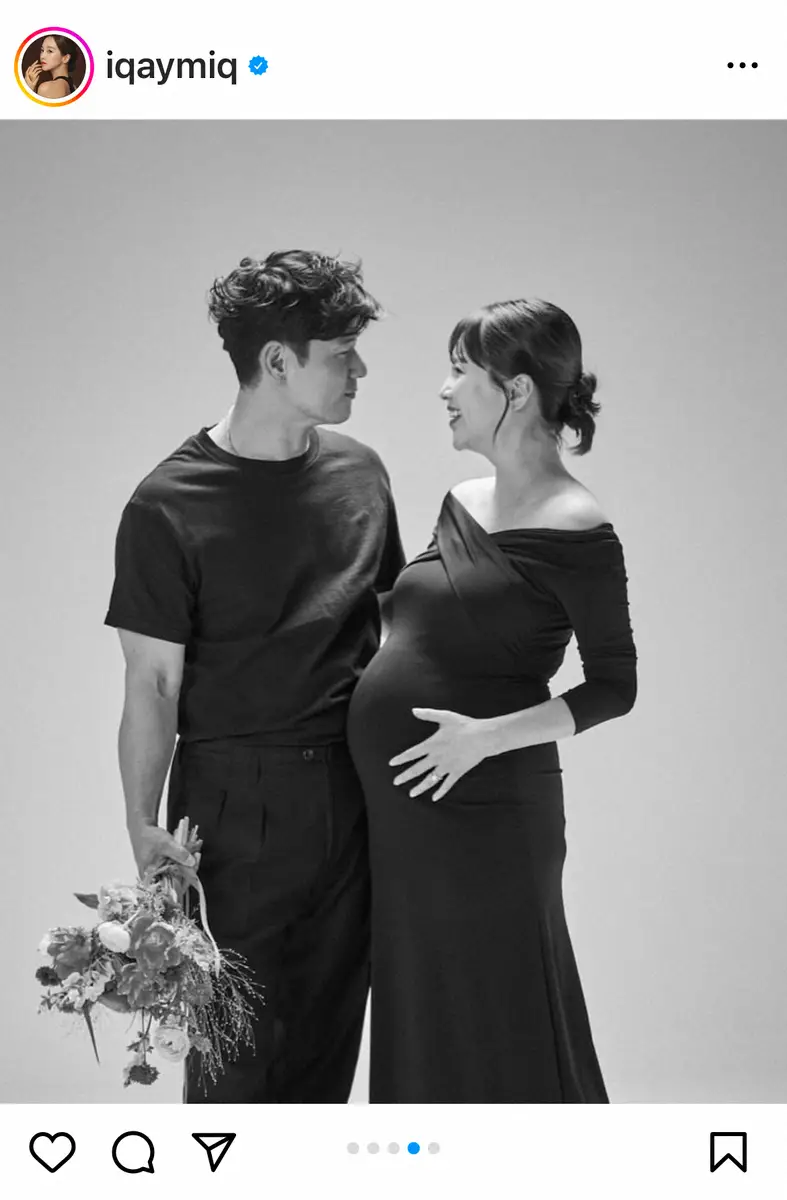 【画像・写真】第1子妊娠中の元「ICONIQ」伊藤ゆみ　マタニティーフォト公開「これまでのどんな姿よりも美しい」