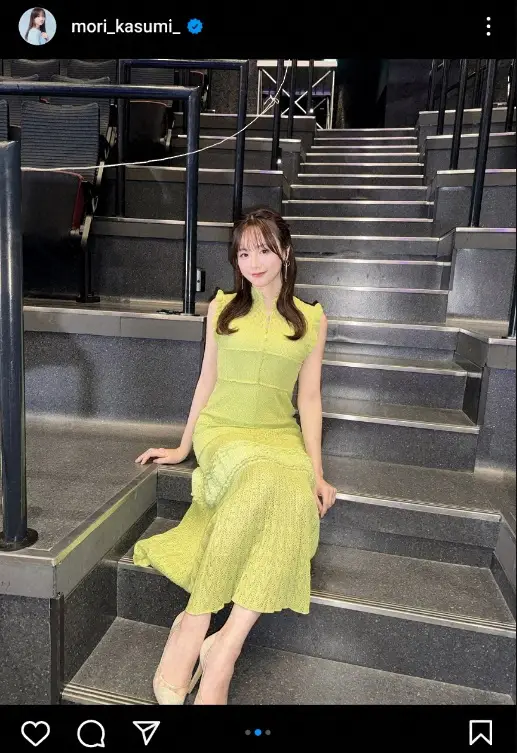 【画像・写真】森香澄　“スケスケ”ミニスカ美脚ショット公開に「全てが素敵です！」「似合ってます」「綺麗すぎる」