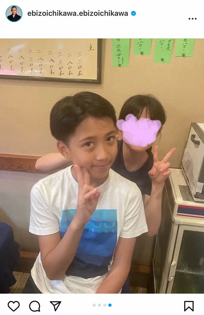 【画像・写真】市川團十郎　長男・勸玄の新ヘアに「短くなったね！」　さっぱりショットに「ますますイケメン」の声