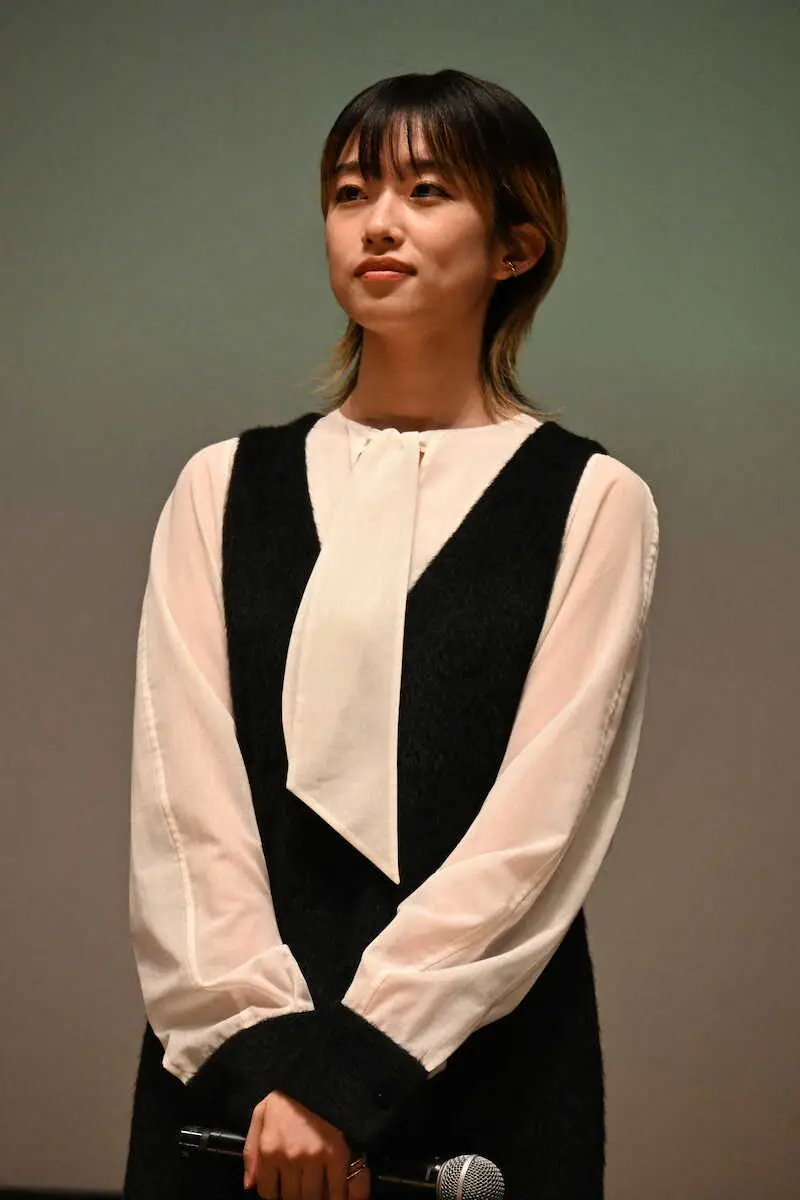 【画像・写真】河合優実　襟足金髪ヘアーにイメチェン!!　初の声優挑戦に悩みも「自分の感性をキャラクターに」