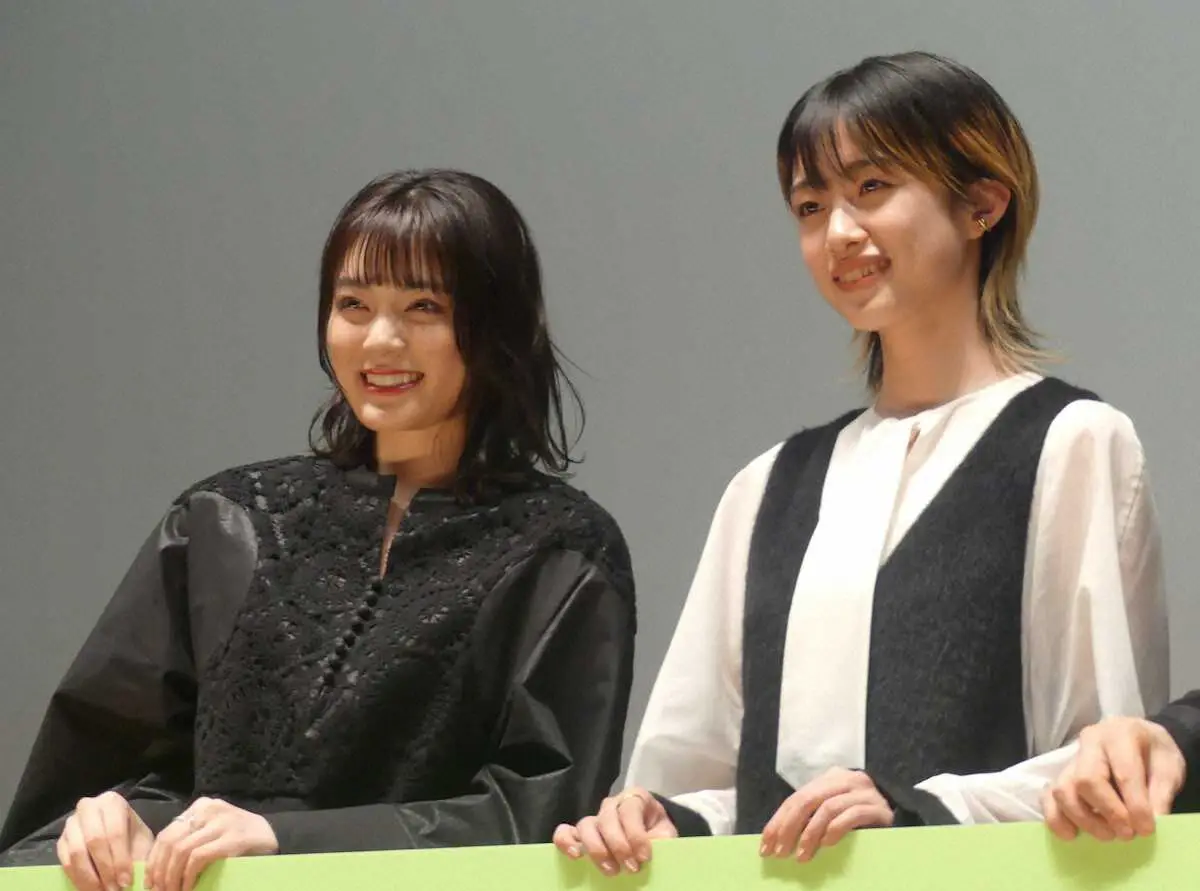 【画像・写真】吉田美月喜、秋田弁で初声優「地声に引きこもりの要素が」　劇場アニメ「ルックバック」舞台あいさつ