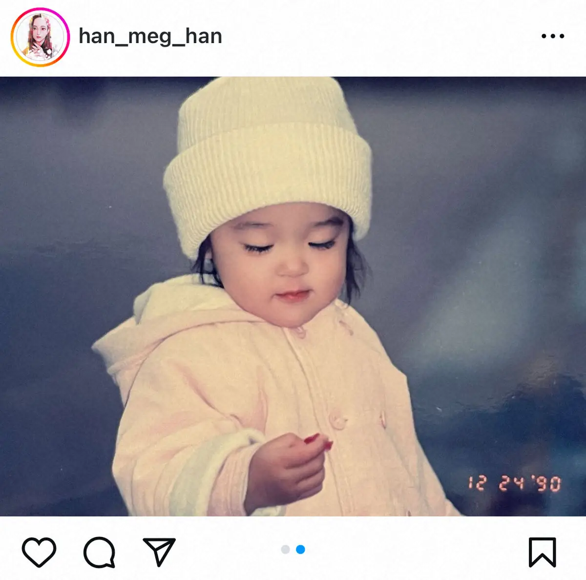 【画像・写真】「推しの子」声優・潘めぐみ　34年前の幼少期ショット＆ドアップ披露　3日に35歳誕生日迎え