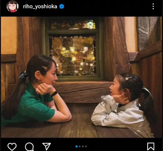 【画像・写真】吉岡里帆　TDS新エリアでの“仲良し2ショット”公開に「素敵な雰囲気」「仲良し姉妹にしか見えない」