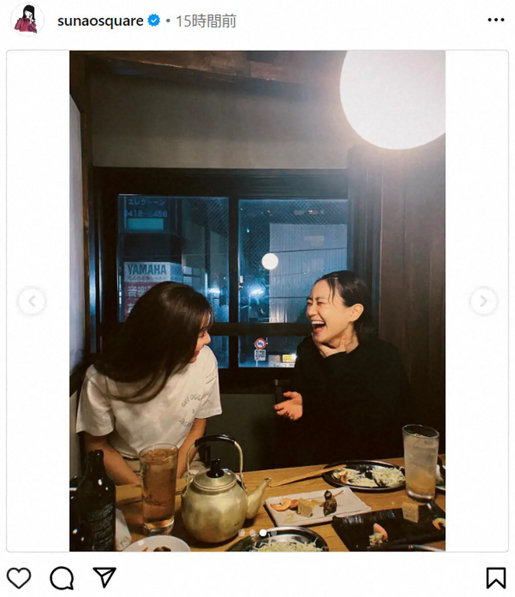【画像・写真】吉田知那美　超人気女優と初対面で意気投合　2ショットに「似てる」「笑顔がそっくり」と大反響