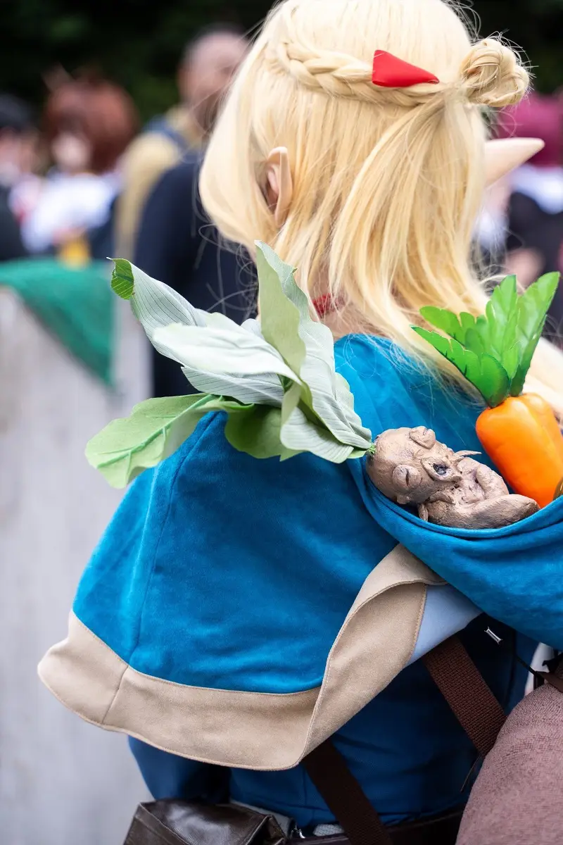 【画像・写真】【コスプレ図鑑】のののん『ダンジョン飯』マルシル・ドナトー　鮮やかに染めあげた手作り衣装で魅了