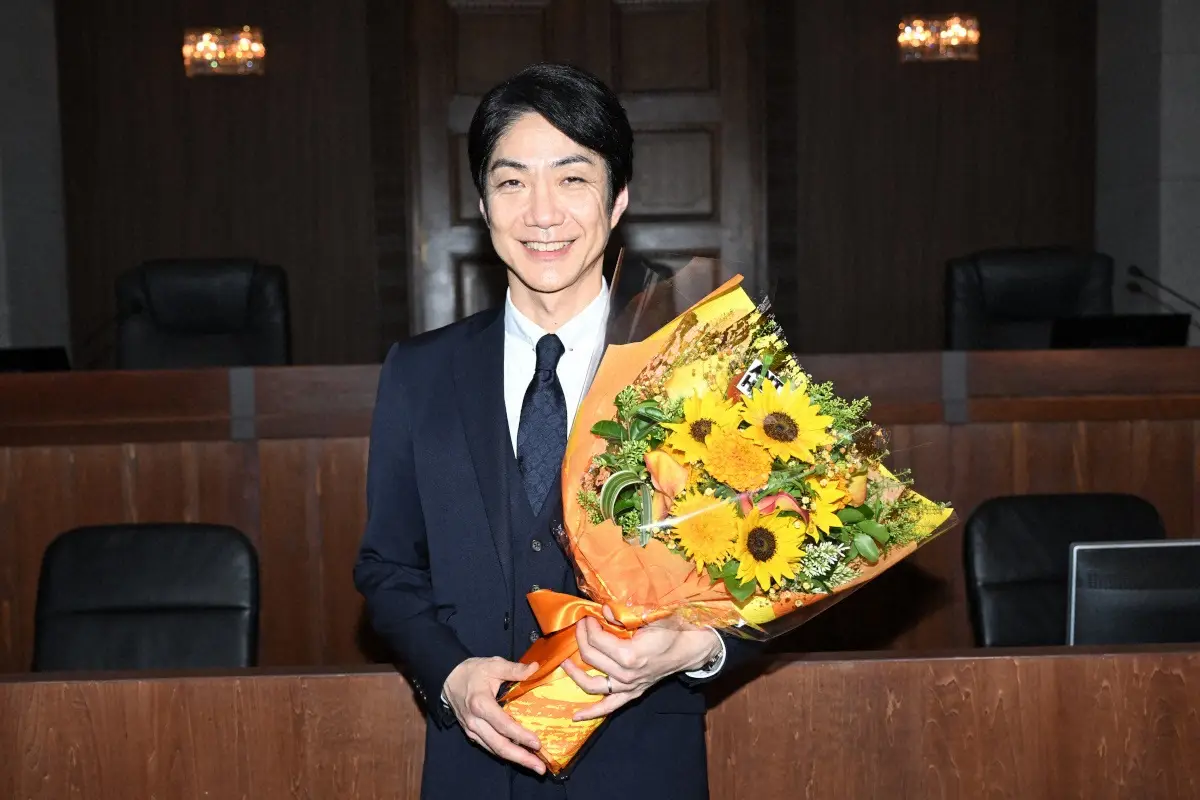 【画像・写真】「アンチヒーロー」長谷川博己「作品と明墨に対し凄く愛情…寂しい」万感5カ月、hanataba手に撮了