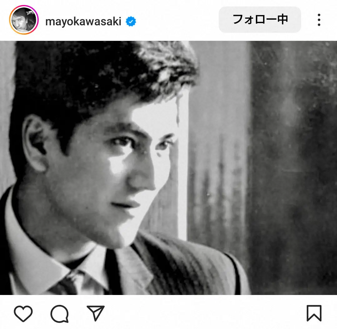 【画像・写真】川崎麻世公式インスタグラム（@mayokawasaki）から