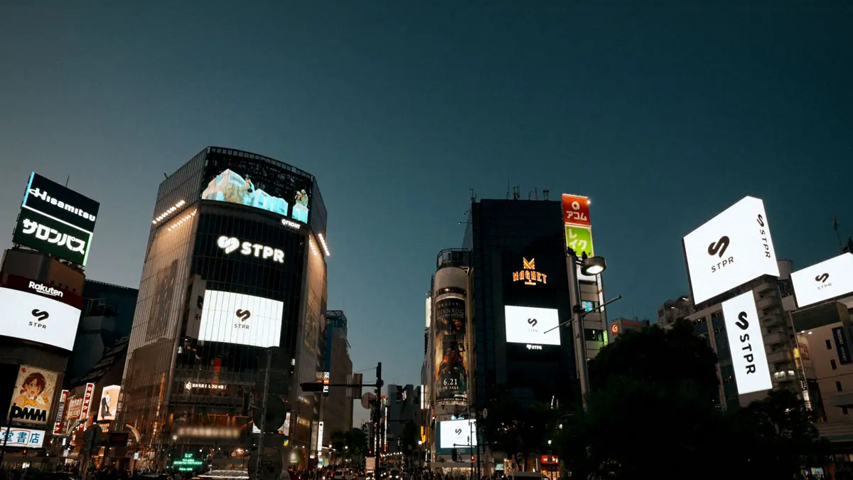 【画像・写真】すとぷり所属事務所STPRが創業6周年で渋谷スクランブル交差点をジャック