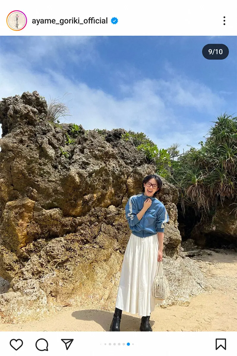 【画像・写真】剛力彩芽のリゾートコーデが話題　後ろを向くと大胆美背中に「うわっ」「かっこいい」の声