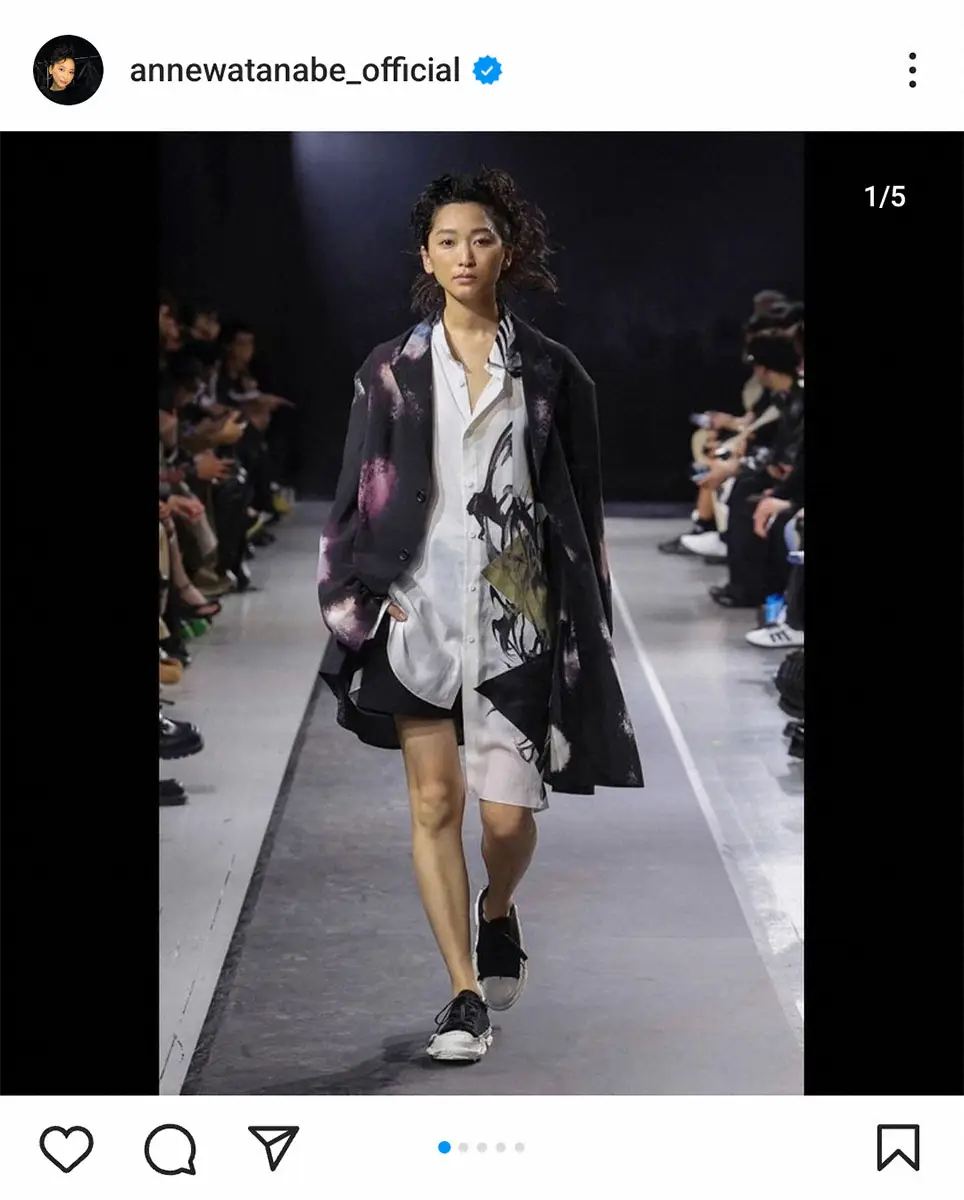 【画像・写真】杏のインスタグラム（＠annewatanabe_official）から