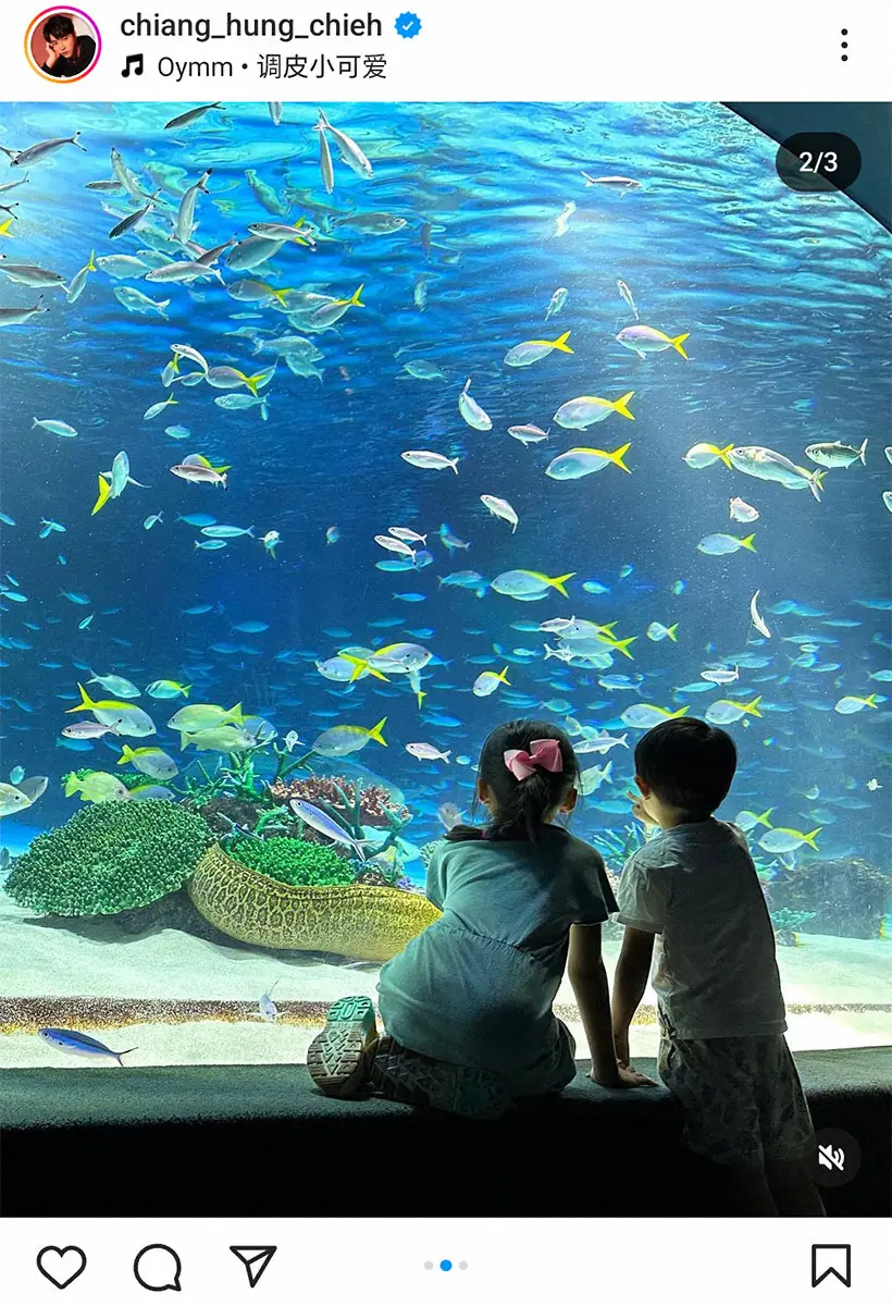 【画像・写真】江宏傑氏インスタグラム (@chiang_hung_chieh)から