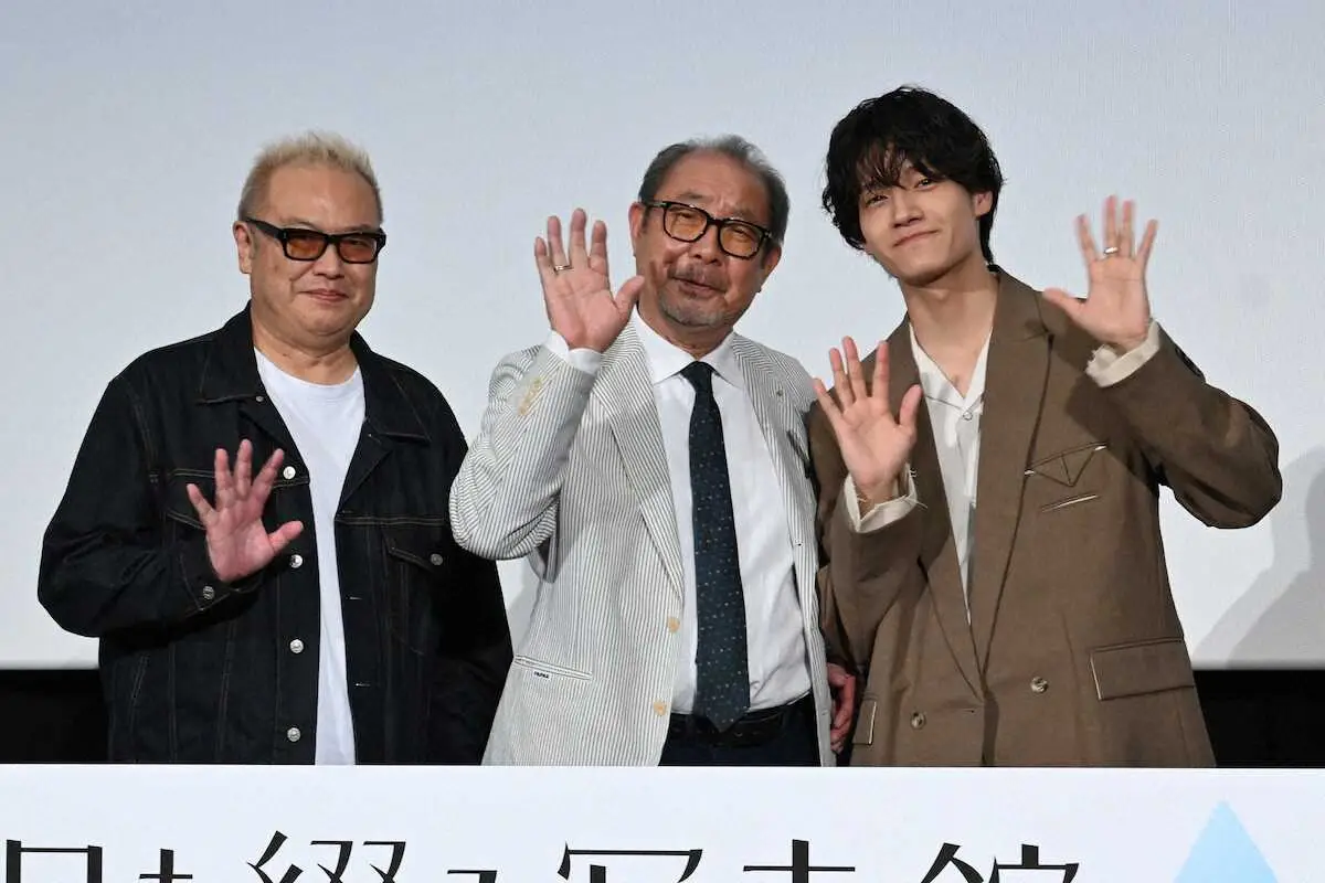 【画像・写真】Aぇ！group佐野晶哉　平泉成との共演に「このタイミングで成さんに出会えて本当に幸せ」