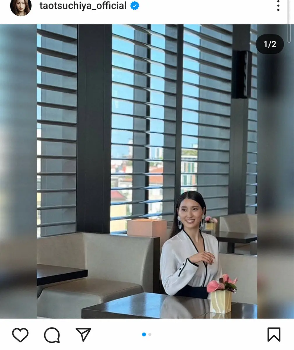 【画像・写真】土屋太鳳　夫の片寄涼太と手つなぎ2Sやオフショットなど披露　家族でミラノを訪れた経緯も説明