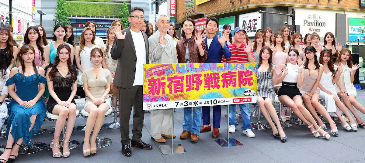 【画像・写真】小池栄子　キャバクラ嬢60人に「良い匂いしますね」　ドラマ「新宿野戦病院」会見