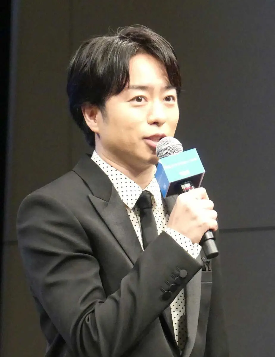 【画像・写真】櫻井翔「自信あります」原作者へ太鼓判　ドラマ「笑うマトリョーシカ」制作発表