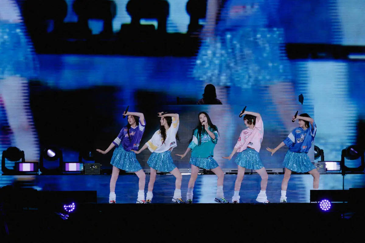 【画像・写真】NewJeans　海外歌手最速1年11カ月で初東京ドーム公演「こんなに早く立てると思ってなかった」