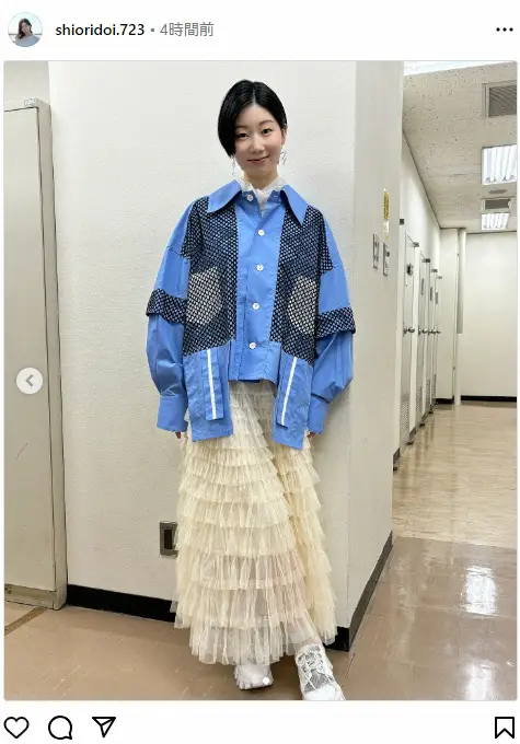 【画像・写真】朝ドラ「よねさん」がフリルのスカート姿！ギャップにファン騒然　「かわいい」「似合う」