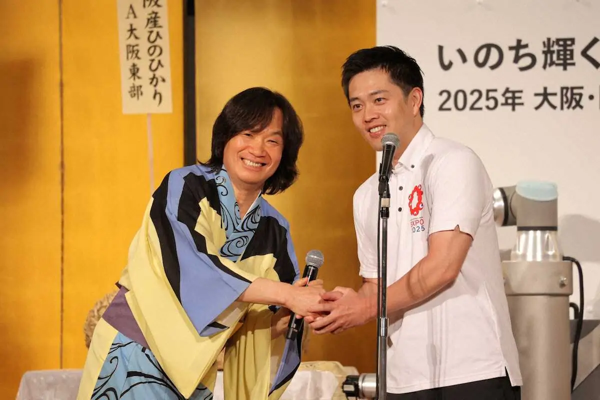 【画像・写真】河内家菊水丸　55年越しの夢が叶う時が来た　吉村大阪府知事から万博での河内音頭オファー