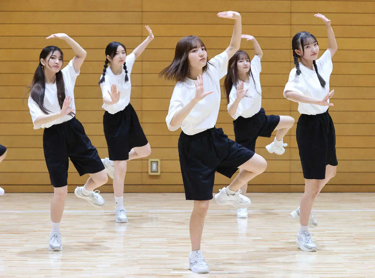 【画像・写真】ラッキーラッキー、模範演技動画収録「全力で楽しんで」『全国小・中学校リズムダンスふれあいコンクール』