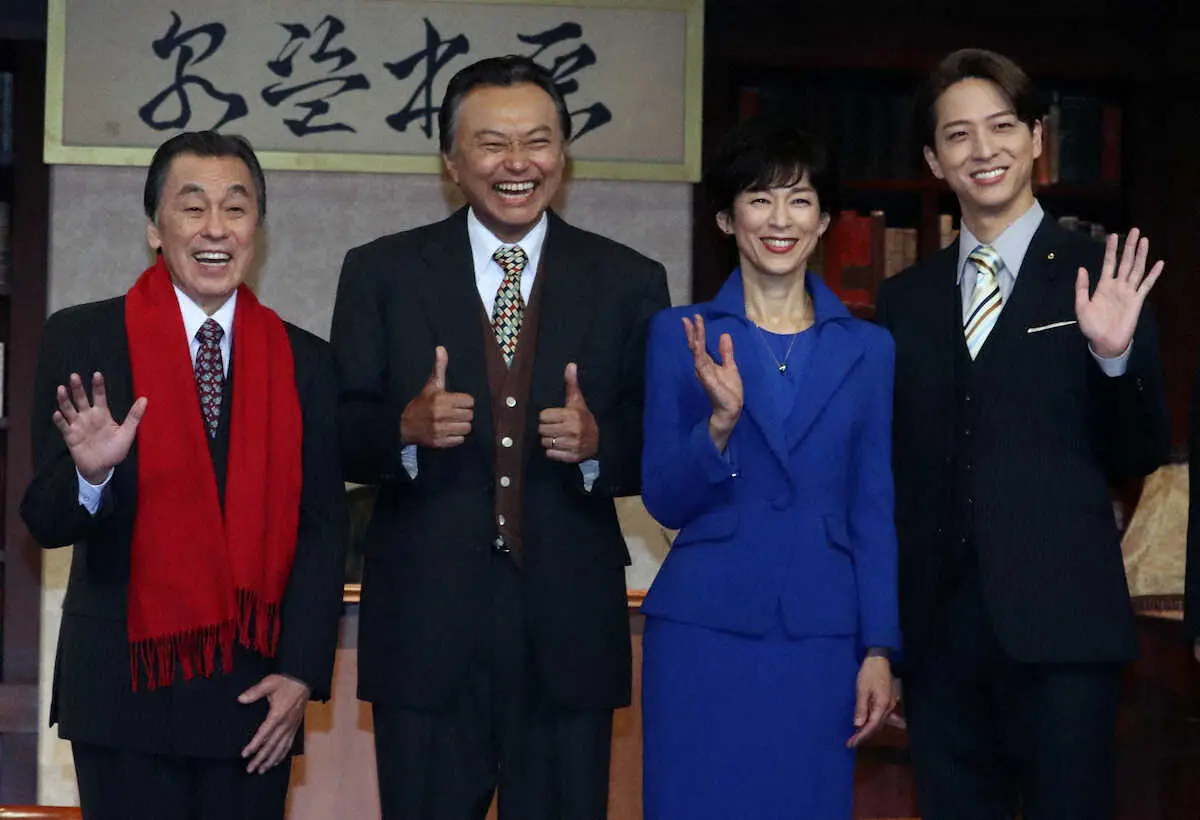 【画像・写真】鈴木保奈美　演説長ゼリフに「心折れました」　主演舞台「逃奔政走」公開稽古