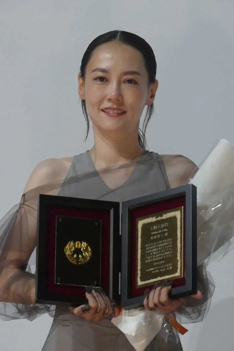 【画像・写真】菊地凛子「感慨深い作品」　日本映画プロフェッショナル大賞・主演女優賞を受賞