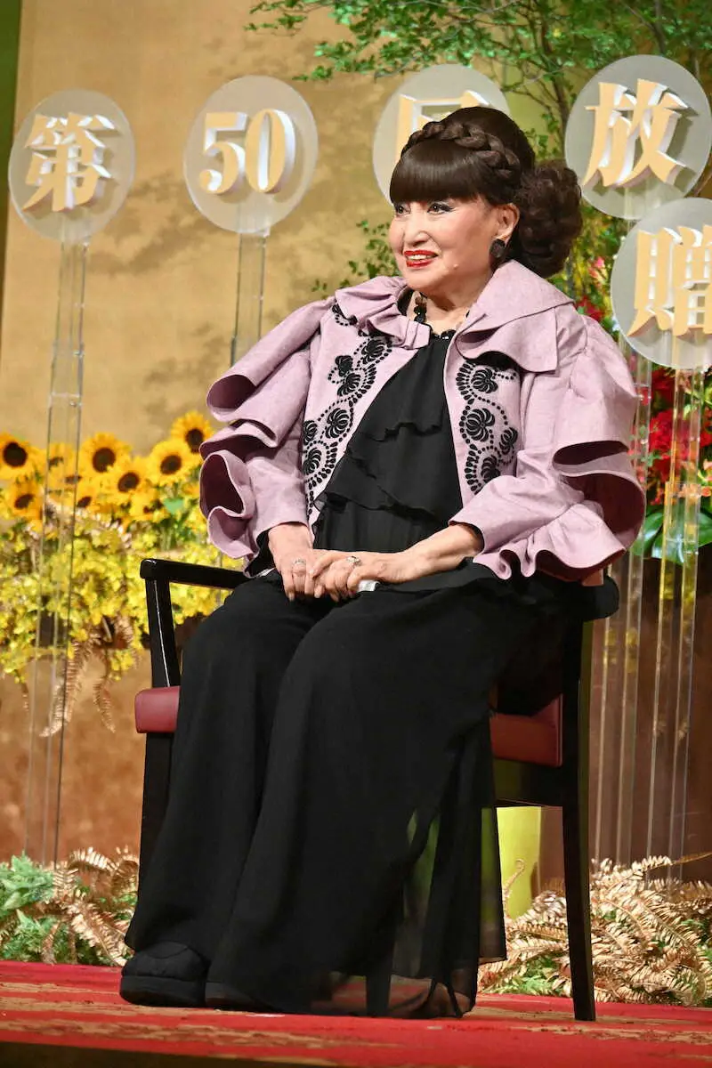 【画像・写真】黒柳徹子「テレビは駄目になってなんかいません！テレビを信じている。大丈夫」「100歳まで出ます」